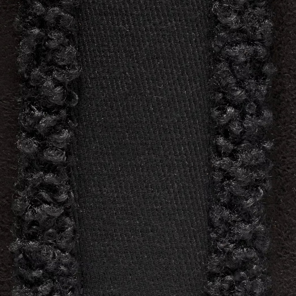 Lululemon Black Boxy Mini Tote Faux Shearling Bag - Picture 4 of 7